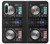 W3931 DJ Mixer Graphic Paint Hard Case and Leather Flip Case For Sony Xperia 10 IV