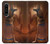 W3919 Egyptian Queen Cleopatra Anubis Hard Case and Leather Flip Case For Sony Xperia 1 IV