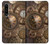 W3927 Compass Clock Gage Steampunk Hard Case and Leather Flip Case For Sony Xperia 1 IV