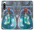 W3912 Cute Little Mermaid Aqua Spa Hard Case and Leather Flip Case For Sony Xperia 5 IV