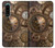 W3927 Compass Clock Gage Steampunk Hard Case and Leather Flip Case For Sony Xperia 5 III