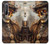W3949 Steampunk Skull Smoking Hard Case and Leather Flip Case For Sony Xperia 1 II