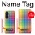 W3942 LGBTQ Rainbow Plaid Tartan Hard Case and Leather Flip Case For OnePlus Nord CE 3 Lite, Nord N30 5G