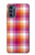 W3941 LGBT Lesbian Pride Flag Plaid Hard Case and Leather Flip Case For Motorola Moto G62 5G