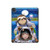 W3915 Raccoon Girl Baby Sloth Astronaut Suit Tablet Hard Case For iPad Pro 11 (2021,2020,2018, 3rd, 2nd, 1st)