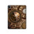 W3927 Compass Clock Gage Steampunk Tablet Hard Case For iPad Pro 12.9 (2022,2021,2020,2018, 3rd, 4th, 5th, 6th)