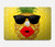 W2443 Funny Pineapple Sunglasses Kiss Hard Case Cover For MacBook Air 15″ (2023,2024) - A2941, A3114