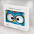 W2521 Cute Nerd Owl Cartoon Hard Case Cover For MacBook Air 15″ (2023,2024) - A2941, A3114