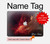 W3897 Red Nebula Space Hard Case Cover For MacBook Air 15″ (2023,2024) - A2941, A3114
