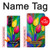 W3926 Colorful Tulip Oil Painting Hard Case For Samsung Galaxy Z Fold 5