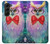 W3934 Fantasy Nerd Owl Hard Case For Samsung Galaxy Z Fold 5