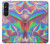 W3597 Holographic Photo Printed Hard Case and Leather Flip Case For Sony Xperia 1 V