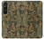 W3661 William Morris Forest Velvet Hard Case and Leather Flip Case For Sony Xperia 1 V