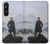 W3789 Wanderer above the Sea of Fog Hard Case and Leather Flip Case For Sony Xperia 1 V