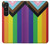 W3846 Pride Flag LGBT Hard Case and Leather Flip Case For Sony Xperia 1 V