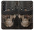 W3852 Steampunk Skull Hard Case and Leather Flip Case For Sony Xperia 1 V