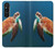 W3899 Sea Turtle Hard Case and Leather Flip Case For Sony Xperia 1 V