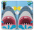 W3947 Shark Helicopter Cartoon Hard Case and Leather Flip Case For Sony Xperia 10 V