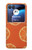 W3946 Seamless Orange Pattern Hard Case For Motorola Razr 40 Ultra