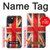 W2303 British UK Vintage Flag Hard Case and Leather Flip Case For iPhone 15