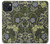 W3792 William Morris Hard Case and Leather Flip Case For iPhone 15