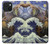 W3851 World of Art Van Gogh Hokusai Da Vinci Hard Case and Leather Flip Case For iPhone 15
