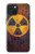 W3892 Nuclear Hazard Hard Case and Leather Flip Case For iPhone 15