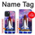 W3913 Colorful Nebula Space Shuttle Hard Case and Leather Flip Case For iPhone 15