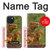 W3917 Capybara Family Giant Guinea Pig Hard Case and Leather Flip Case For iPhone 15