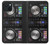 W3931 DJ Mixer Graphic Paint Hard Case and Leather Flip Case For iPhone 15