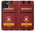 W3957 Emergency Medical Service Hard Case and Leather Flip Case For iPhone 15