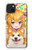 W3918 Baby Corgi Dog Corgi Girl Candy Hard Case and Leather Flip Case For iPhone 15 Plus