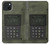 W3959 Military Radio Graphic Print Hard Case and Leather Flip Case For iPhone 15 Plus