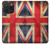 W2303 British UK Vintage Flag Hard Case and Leather Flip Case For iPhone 15 Pro