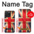 W2303 British UK Vintage Flag Hard Case and Leather Flip Case For iPhone 15 Pro