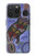 W3387 Platypus Australian Aboriginal Art Hard Case and Leather Flip Case For iPhone 15 Pro