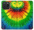 W3422 Tie Dye Hard Case and Leather Flip Case For iPhone 15 Pro