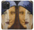 W3853 Mona Lisa Gustav Klimt Vermeer Hard Case and Leather Flip Case For iPhone 15 Pro