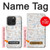 W3903 Travel Stamps Hard Case and Leather Flip Case For iPhone 15 Pro