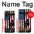 W3803 Electrician Lineman American Flag Hard Case and Leather Flip Case For iPhone 15 Pro Max