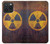 W3892 Nuclear Hazard Hard Case and Leather Flip Case For iPhone 15 Pro Max