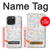 W3903 Travel Stamps Hard Case and Leather Flip Case For iPhone 15 Pro Max