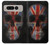 W3848 United Kingdom Flag Skull Hard Case and Leather Flip Case For Google Pixel Fold