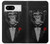 W3167 Funny Monkey God Father Hard Case and Leather Flip Case For Google Pixel 8
