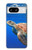 W3898 Sea Turtle Hard Case and Leather Flip Case For Google Pixel 8