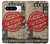 W3937 Text Top Secret Art Vintage Hard Case and Leather Flip Case For Google Pixel 8 pro