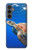 W3898 Sea Turtle Hard Case and Leather Flip Case For Samsung Galaxy S23 FE