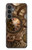 W3927 Compass Clock Gage Steampunk Hard Case and Leather Flip Case For Samsung Galaxy S23 FE