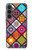 W3943 Maldalas Pattern Hard Case and Leather Flip Case For Samsung Galaxy S23 FE