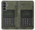 W3959 Military Radio Graphic Print Hard Case and Leather Flip Case For Samsung Galaxy S23 FE